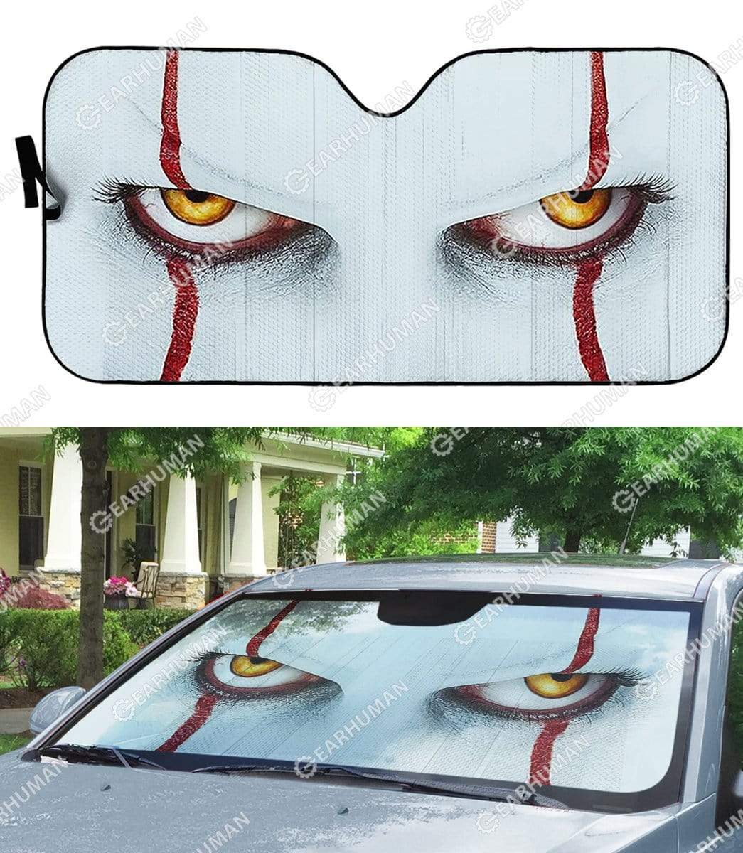 Custom Car Auto Sunshade Pennywise HD-GH1581904-SS Auto Sunshade 