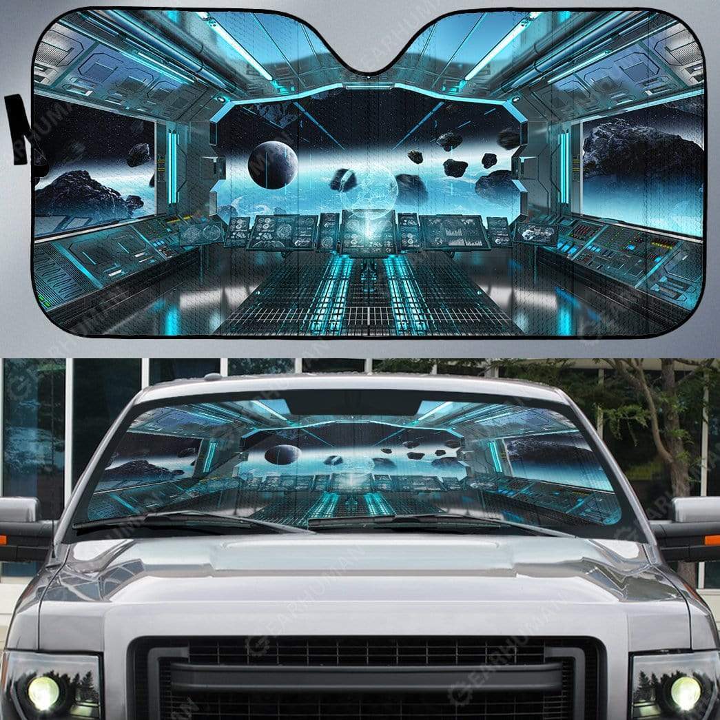 Custom Car Auto Sunshade Spaceship HD-GH1981909-SS Auto Sunshade 