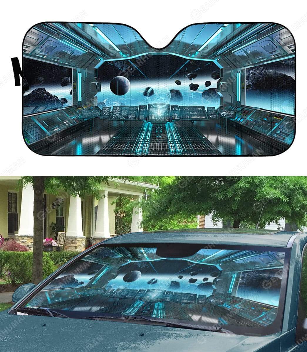 Custom Car Auto Sunshade Spaceship HD-GH1981909-SS Auto Sunshade 