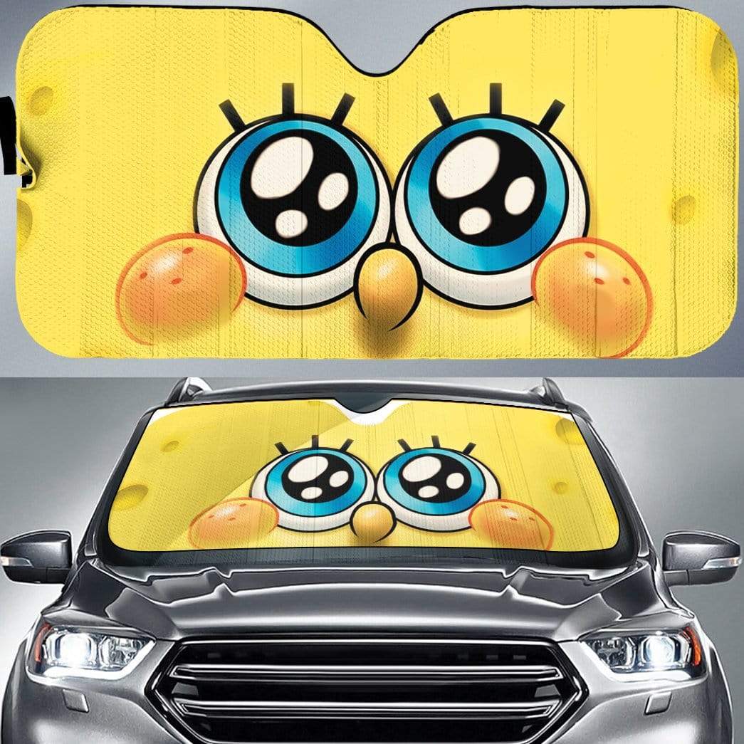 Custom Car Auto Sunshade Spongebob HD-GH1581905-SS Auto Sunshade 