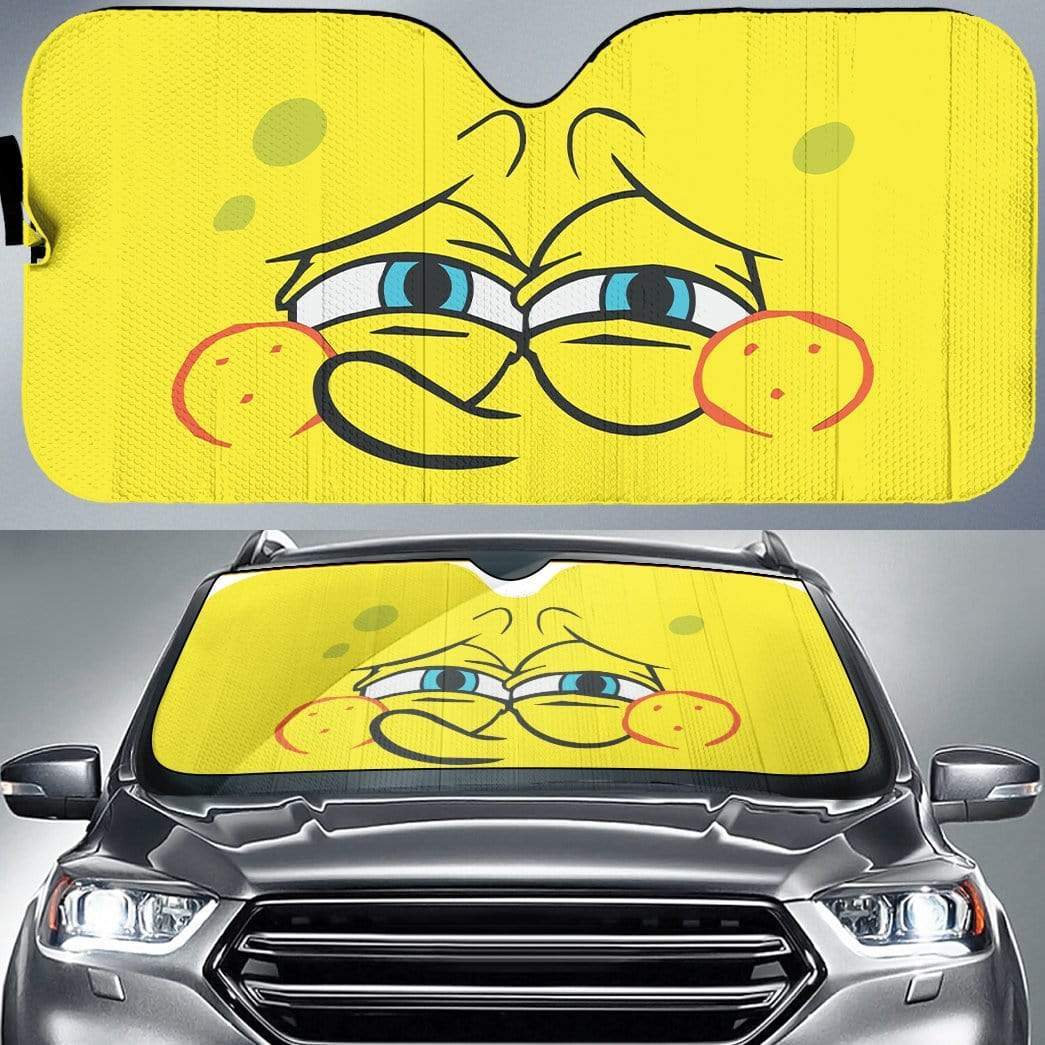 Spongebob windshield 2024 sun shade