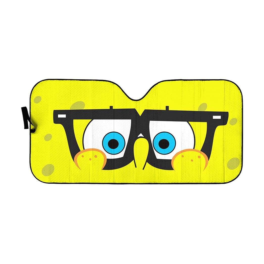 Custom Car Auto Sunshade Spongebob HD-GH1581917-SS Auto Sunshade 57''x27.5'' 