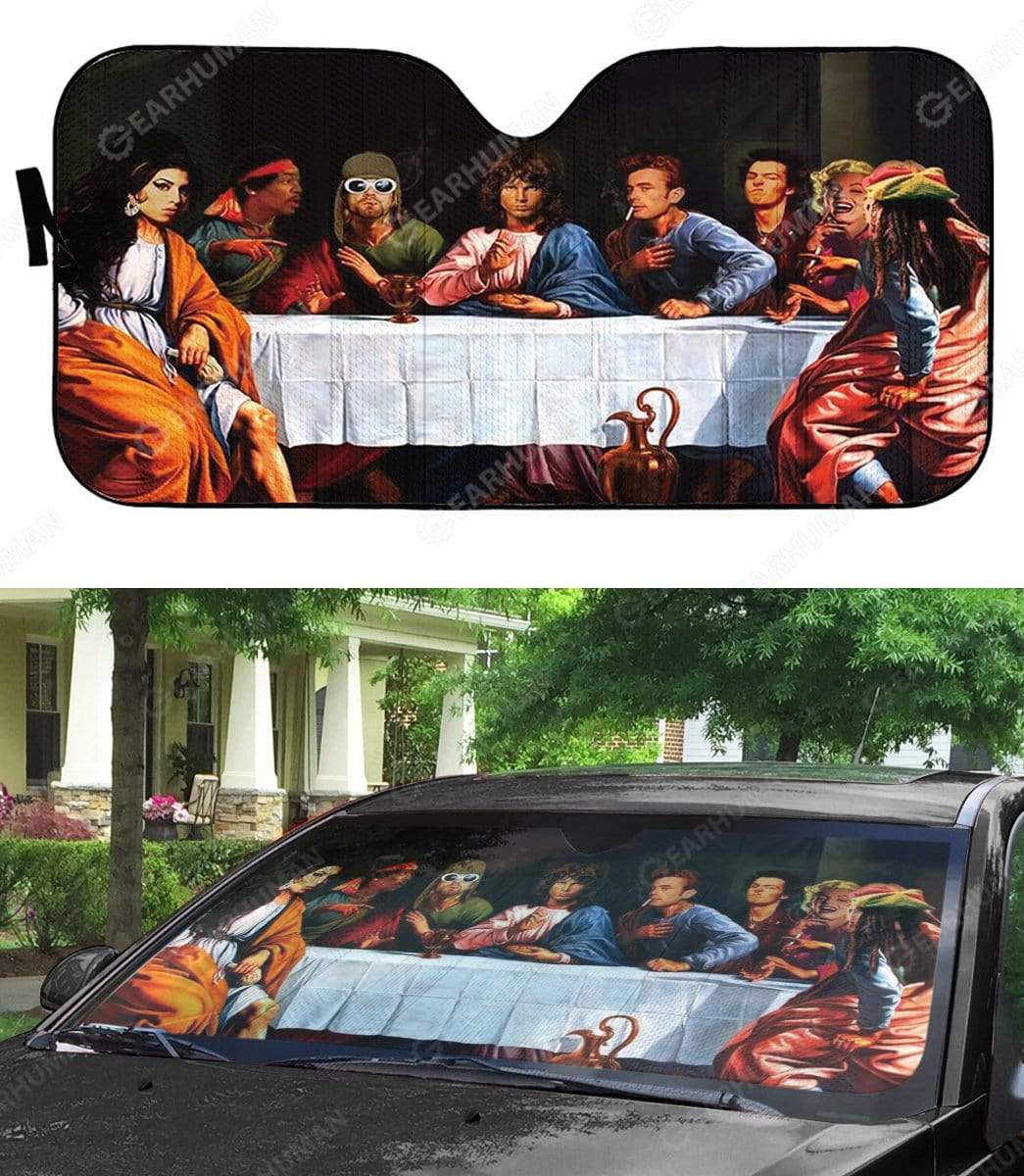 Custom Car Auto Sunshade The Last Supper HD-TT2681913-SS Auto Sunshade 