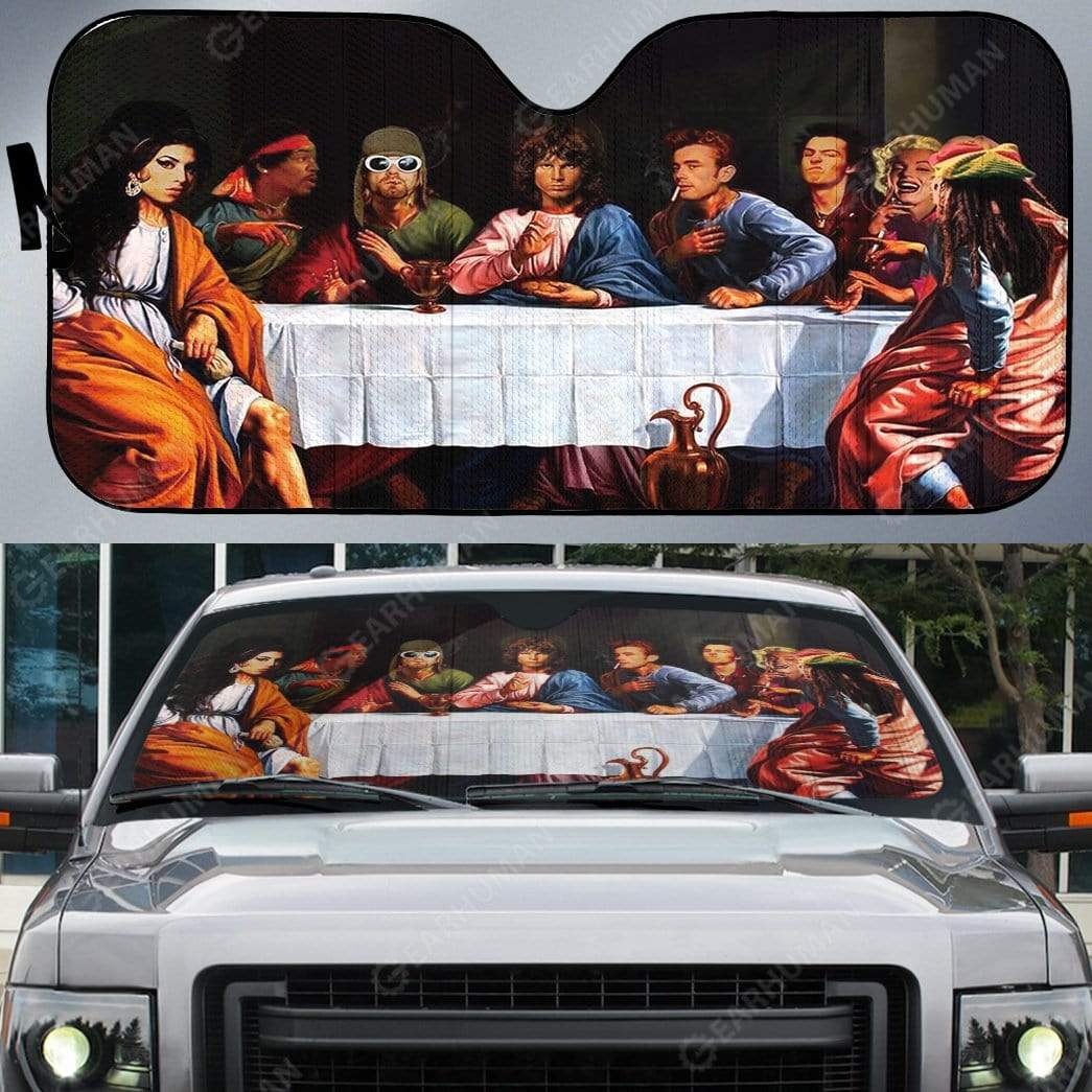 Custom Car Auto Sunshade The Last Supper HD-TT2681913-SS Auto Sunshade 