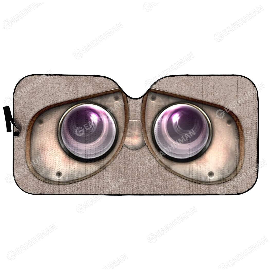 Custom Car Auto Sunshade Wall-E HD-GH1581953-SS Auto Sunshade 57''x27.5'' 