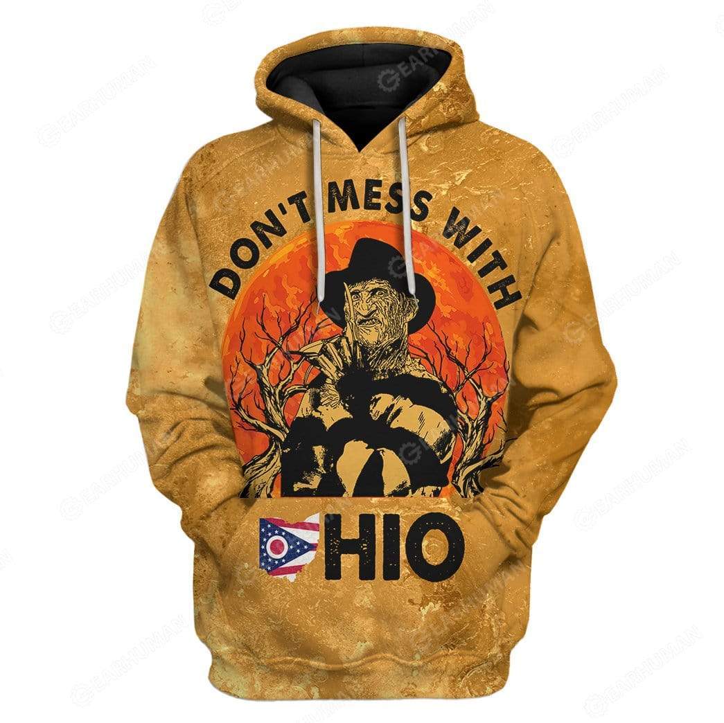 Custom Don't Mess With Ohio Apparel HD-TT2681905 3D Custom Fleece Hoodies Hoodie S 