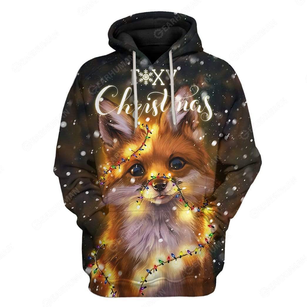 Custom Foxy Christmas Apparel HD-GH2081917 3D Custom Fleece Hoodies Hoodie S 