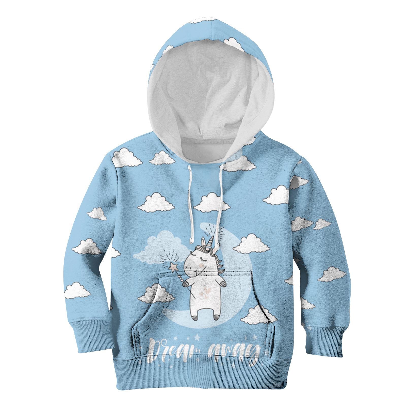 Custom Hoodies T-shirt Apparel HD-UNI110120K kid 3D apparel Kid Hoodie S/6-8 