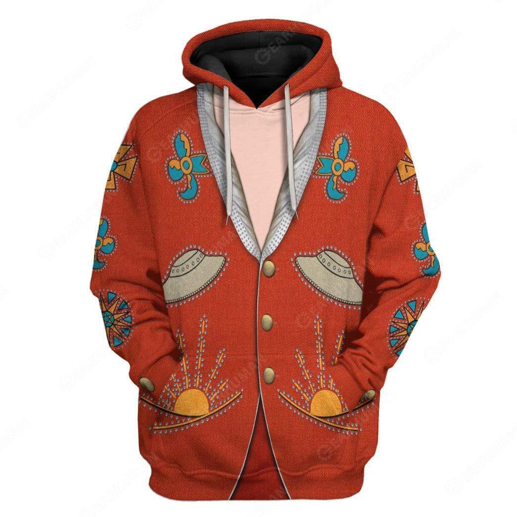 Custom Keith Richards Apparel HD-AT0991907 3D Custom Fleece Hoodies Hoodie S 