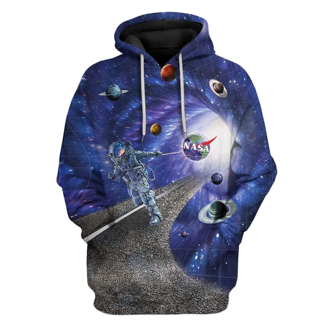 Custom Nasa Apparel HD-DT2281901 3D Custom Fleece Hoodies Hoodie S 