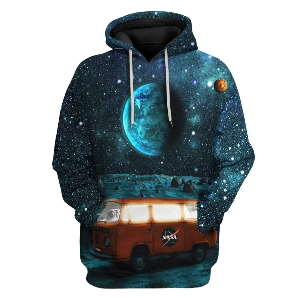 Custom Nasa Apparel HD-GH2181907 3D Custom Fleece Hoodies Hoodie S 