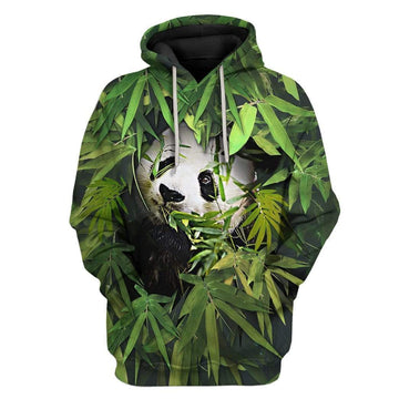 Custom Panda Apparel HD-DT2281919 3D Custom Fleece Hoodies Hoodie S 