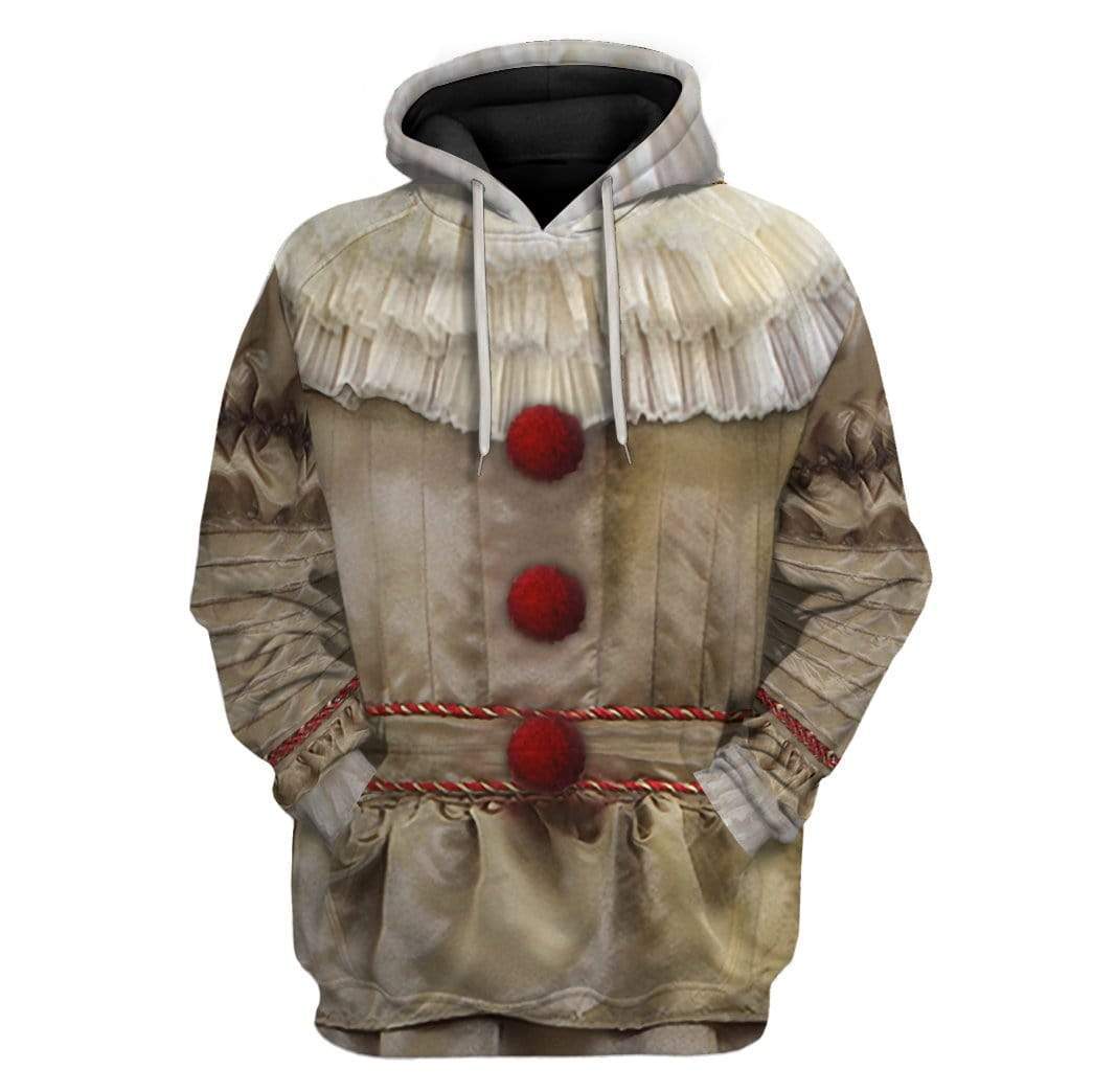 Custom Pennywise Apparel HD-GH2281918 3D Custom Fleece Hoodies Hoodie S 