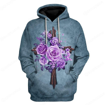 Custom Roses Apparel HD-AT11101909 3D Custom Fleece Hoodies Hoodie S 