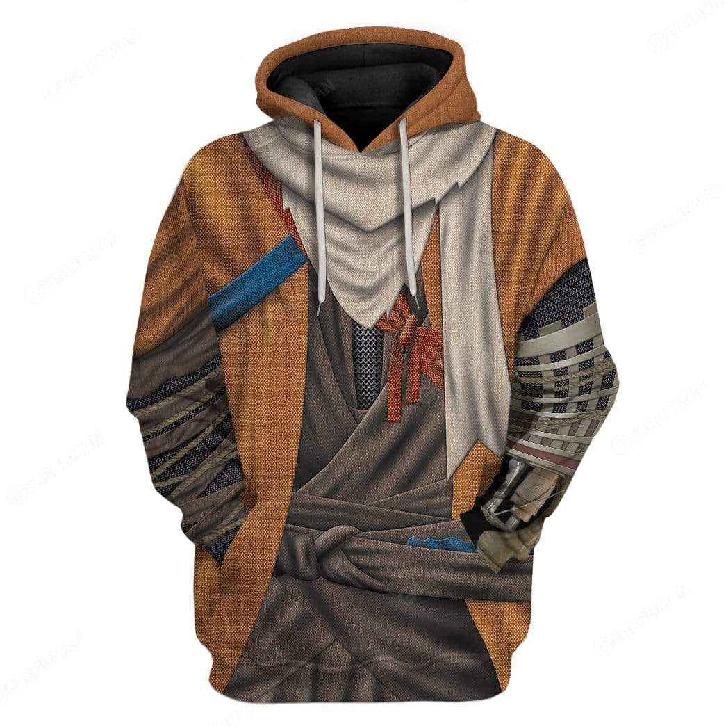 Custom Sekiro Apparel HD-AT16101906 3D Custom Fleece Hoodies Hoodie S 