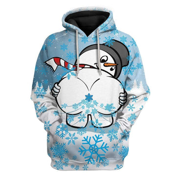 Custom Snowman Apparel HD-AT2981902 3D Custom Fleece Hoodies Hoodie S 