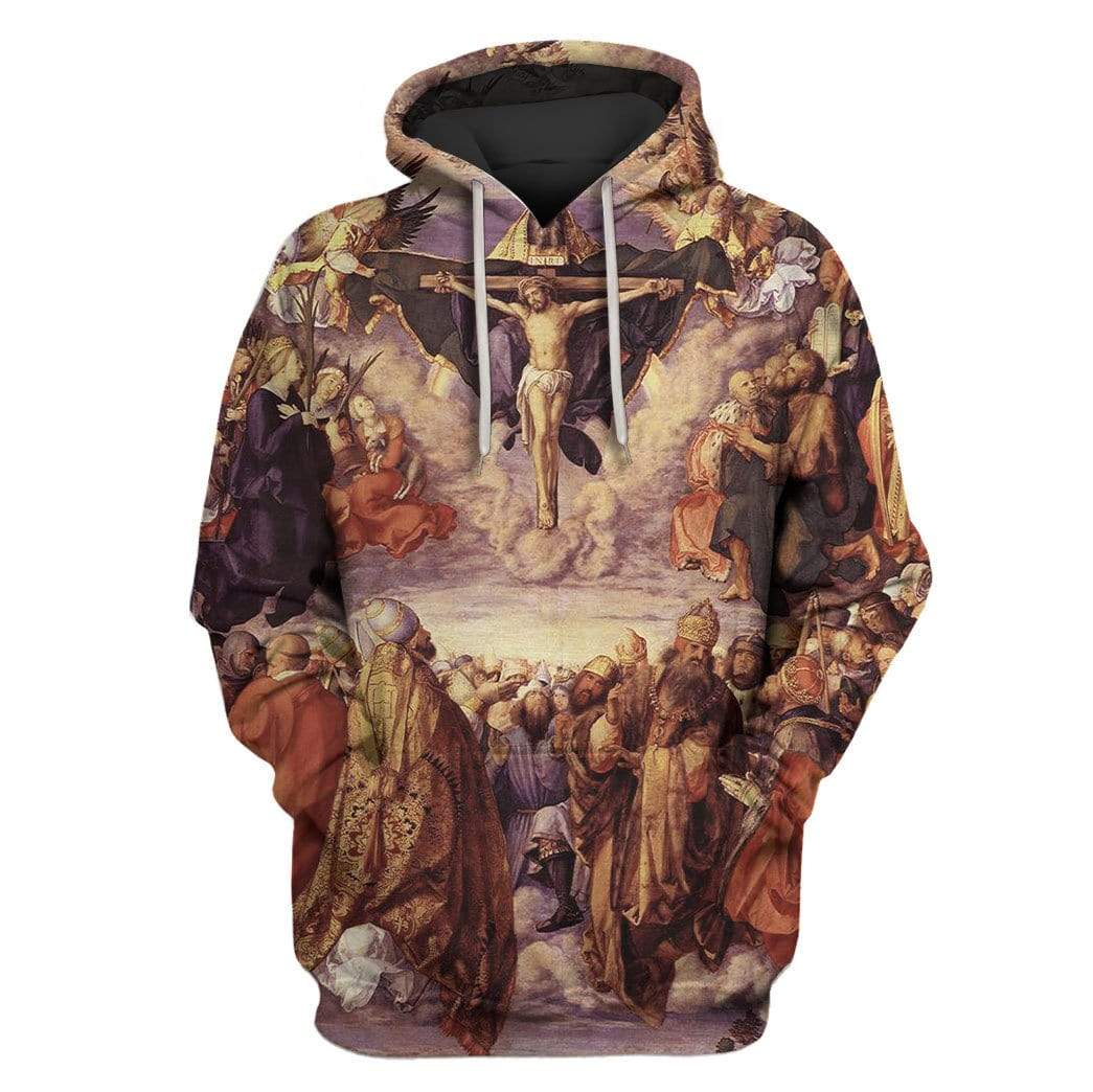 Custom T-shirt - Hoodies Adoration Of The Trinity Apparel HD-GH20565 3D Custom Fleece Hoodies Hoodie S 