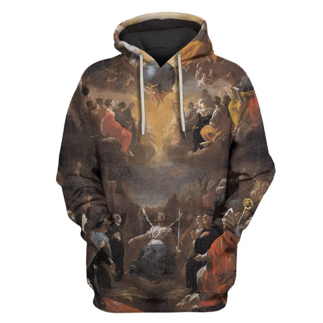 Custom T-shirt - Hoodies Adoration Of The Trinity Apparel HD-GH20566 3D Custom Fleece Hoodies Hoodie S 