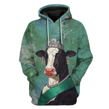 Gearhumans Custom T-shirt - Hoodies Cow