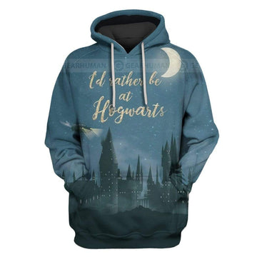Custom T-shirt - Hoodies Harry Potter Apparel HD-GH20814 3D Custom Fleece Hoodies Hoodie S 