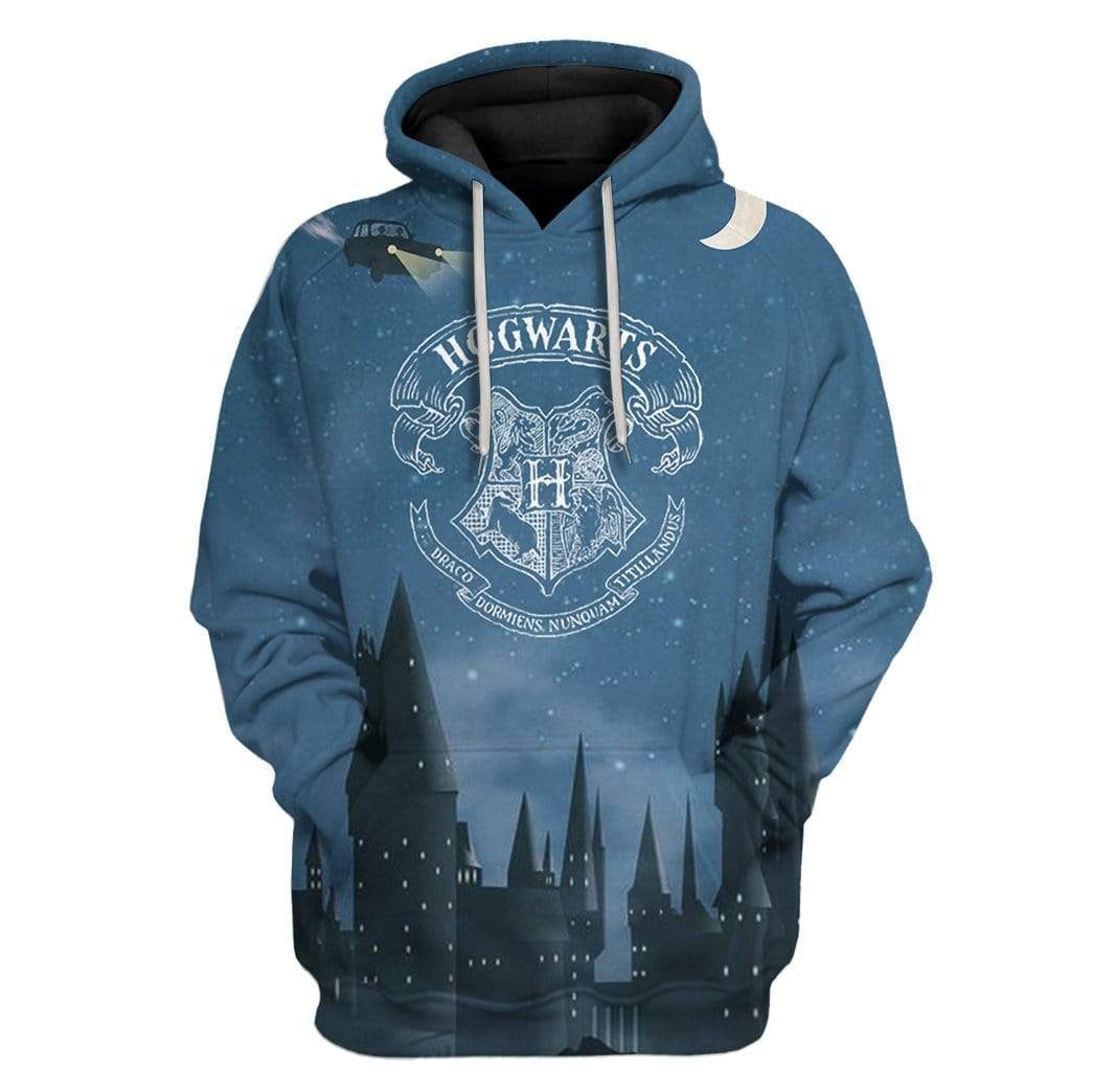 Custom T-shirt - Hoodies Harry Potter Hogwarts Apparel HD-GH20826 3D Custom Fleece Hoodies Hoodie S 