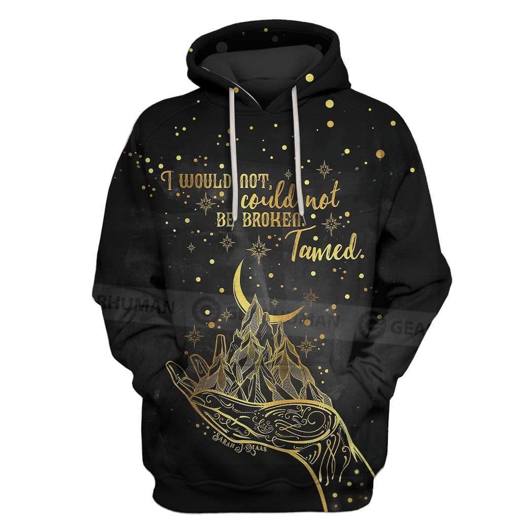 Custom T-shirt - Hoodies I would not could not be broken Apparel HD-GH20796 3D Custom Fleece Hoodies Hoodie S 