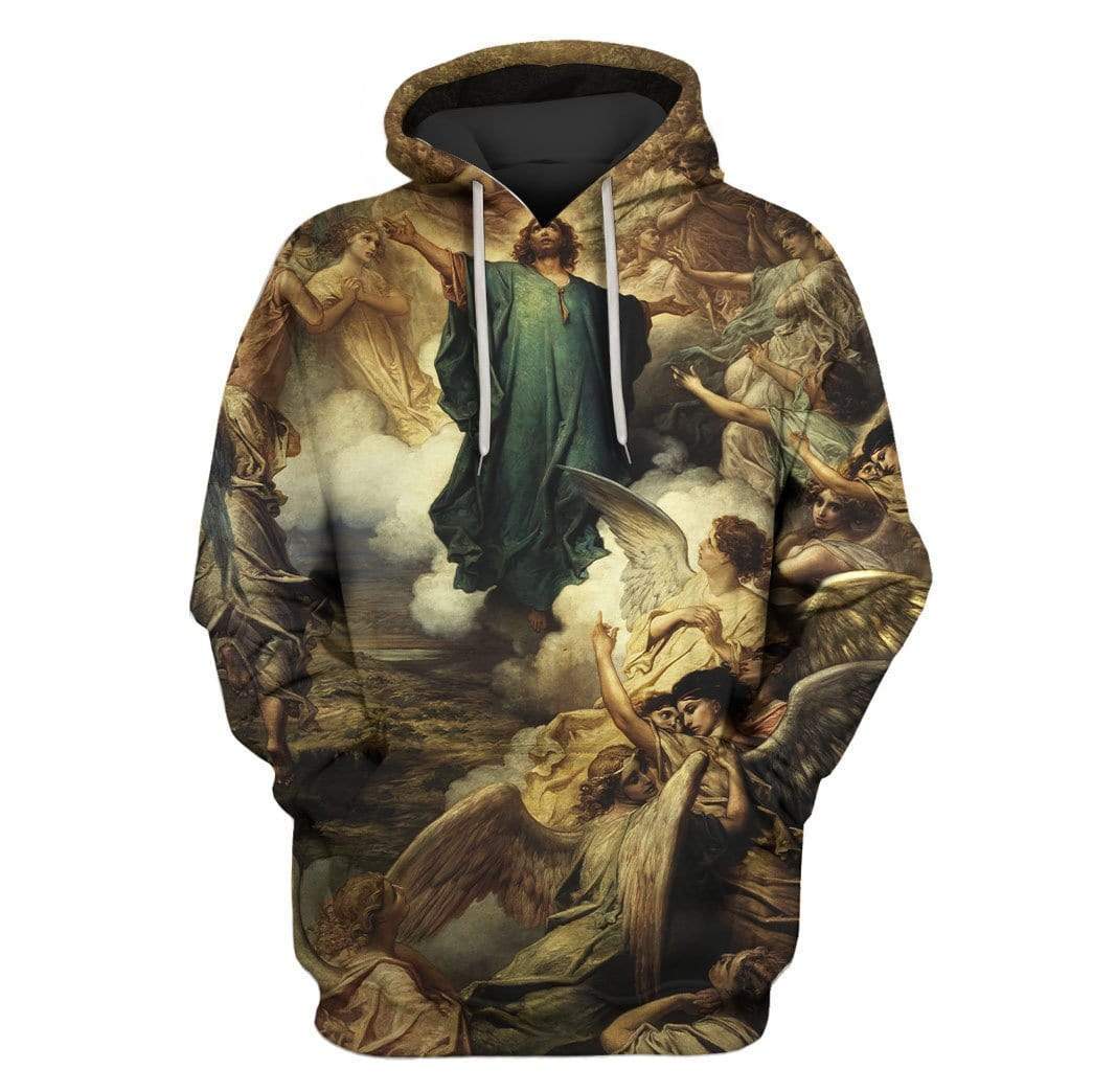 Custom T-shirt - Hoodies Jesus Apparel HD-GH20572 3D Custom Fleece Hoodies Hoodie S 