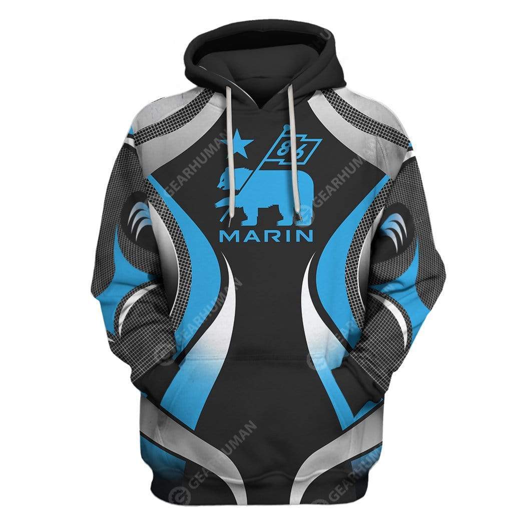 Custom T-shirt - Hoodies Marin Apparel HD-GH201011 3D Custom Fleece Hoodies Hoodie S 