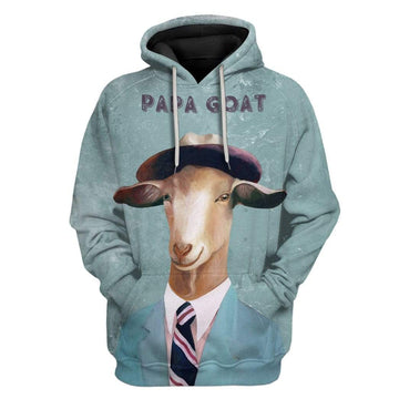 Gearhumans Custom T-shirt - Hoodies PAPA Goat