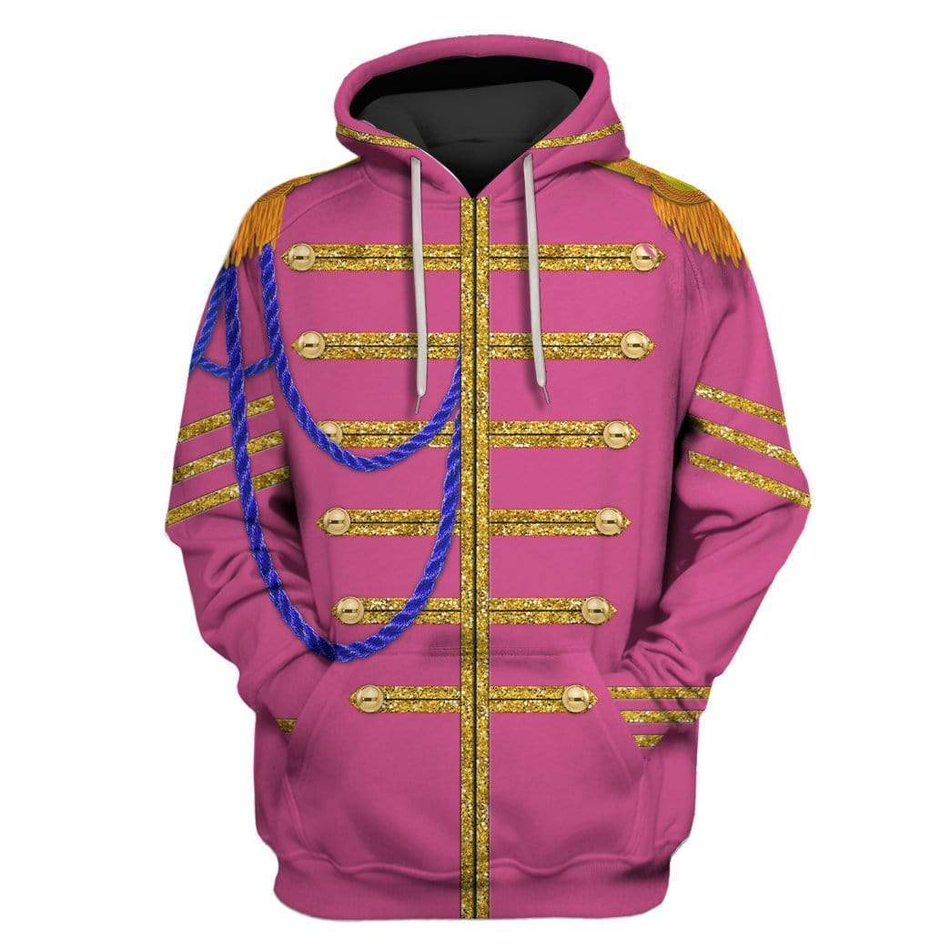 Custom T-shirt - Hoodies The Beatles Sgt Pepper Costume Apparel HD-GH20546 3D Custom Fleece Hoodies Hoodie S 
