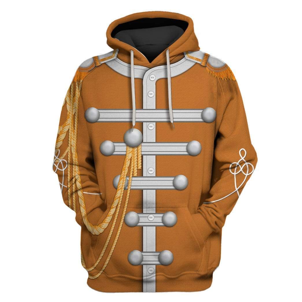 Custom T-shirt - Hoodies The Beatles Sgt Pepper Costume Apparel HD-GH20547 3D Custom Fleece Hoodies Hoodie S 