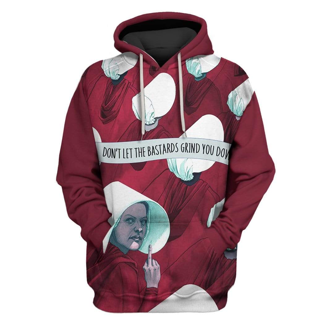 Custom T-shirt - Hoodies The Handmaid's Tale Apparel HD-GH20525 3D Custom Fleece Hoodies Hoodie S 