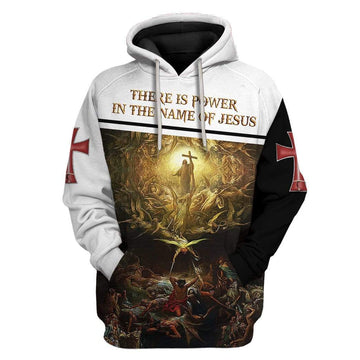 Gearhumans Custom T-shirt - Hoodies There Is Power In The Name Of Jesus