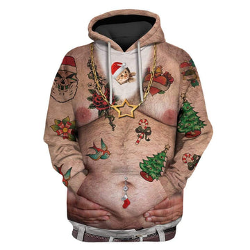 Gearhumans Custom T-shirt - Hoodies Ugly Christmas Apparel