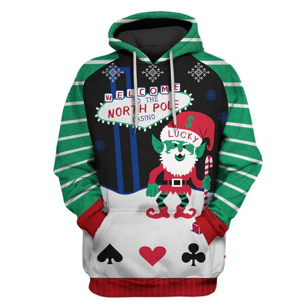 Custom T-shirt - Hoodies UGLY CHRISTMAS Apparel HD-GH20658 3D Custom Fleece Hoodies Hoodie S 