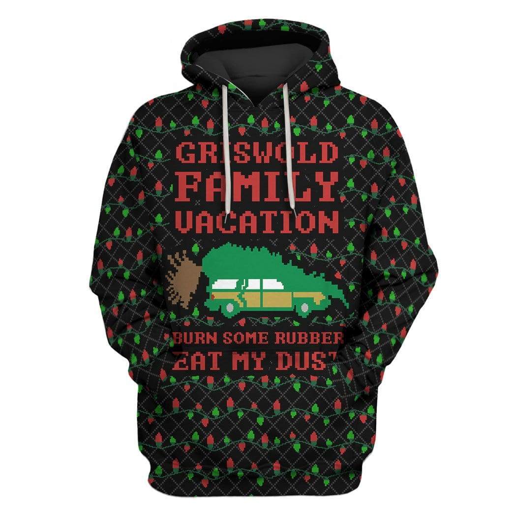 Custom T-shirt - Hoodies Ugly Christmas Griswold Family Vacation Apparel HD-GH20695 3D Custom Fleece Hoodies Hoodie S 