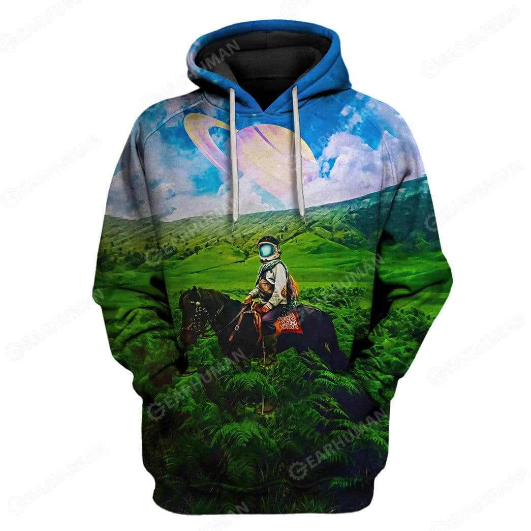 Custom The Astronaut Apparel HD-AT0391913 3D Custom Fleece Hoodies Hoodie S 