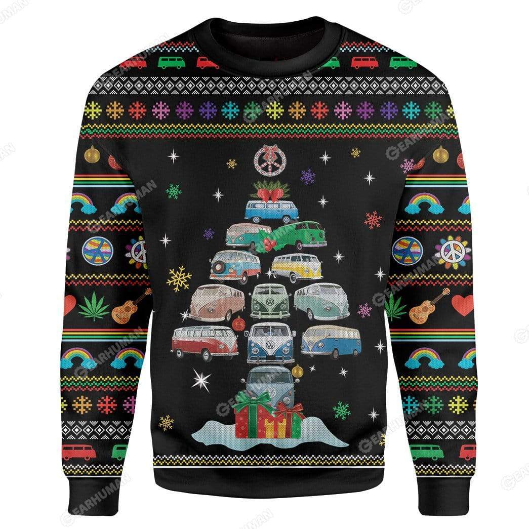 Custom Ugly Car Christmas Sweater Jumper HD-TA30101911 Ugly Christmas Sweater 