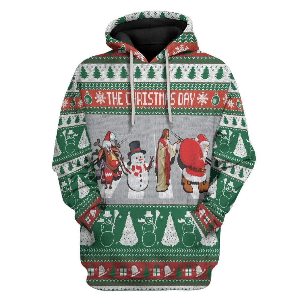 Custom Ugly Christmas Apparel HD-AT31101903 3D Custom Fleece Hoodies Hoodie S 