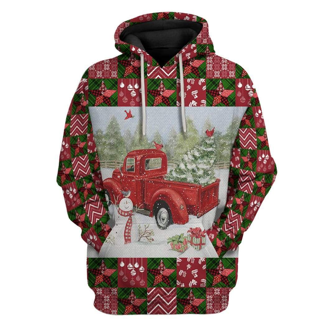 Custom Ugly Christmas Apparel HD-DT22101901 3D Custom Fleece Hoodies Hoodie S 