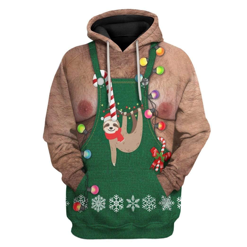 Custom Ugly Christmas Apparel HD-GH07101906 3D Custom Fleece Hoodies Hoodie S 