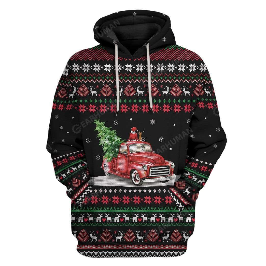 Custom Ugly Christmas Apparel HD-TA30101914 3D Custom Fleece Hoodies Hoodie S 