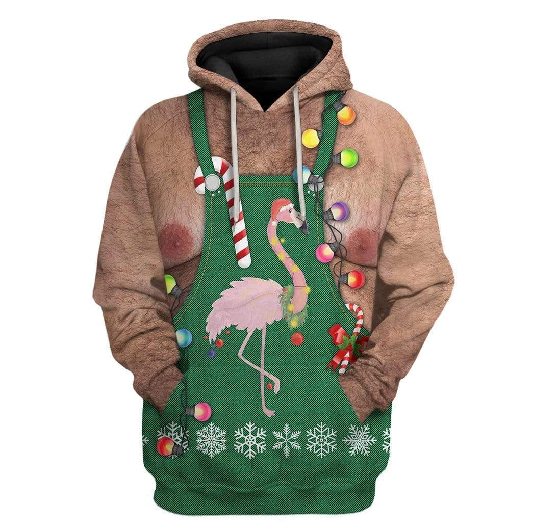 Custom Ugly Christmas Apparel HD-TT07101909 3D Custom Fleece Hoodies Hoodie S 