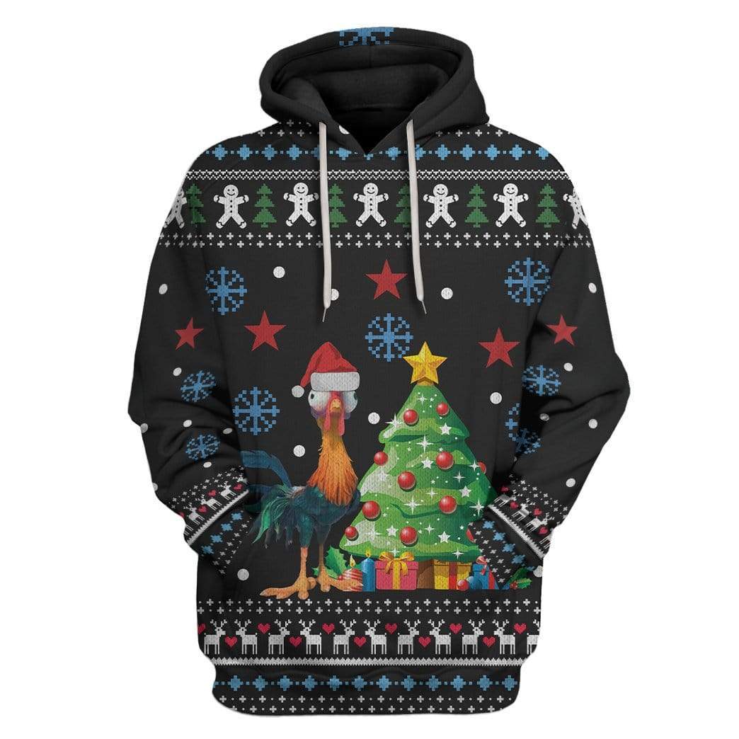 Custom Ugly Christmas Apparel HD-TT22101902 3D Custom Fleece Hoodies Hoodie S 