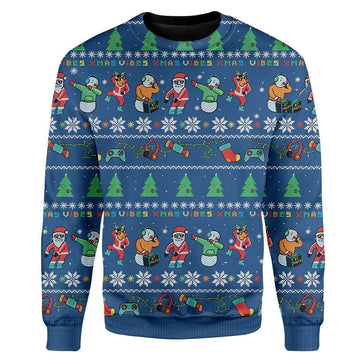 Gearhumans Custom Ugly Christmas Sweater Jumper