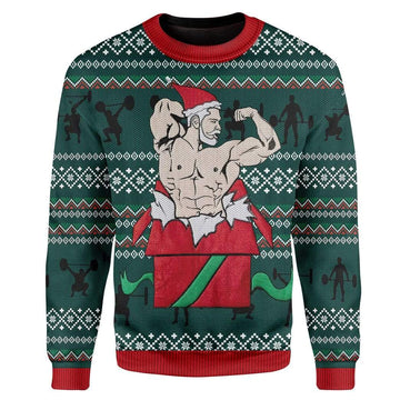 Gearhumans Custom Ugly Christmas Sweater Jumper