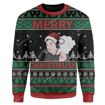 Custom Ugly Elon Musk Christmas Sweater Jumper HD-TA02111905 Ugly Christmas Sweater 