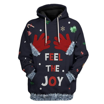 Custom Ugly Feel The Joy Apparel HD-TT25101907 3D Custom Fleece Hoodies Hoodie S 