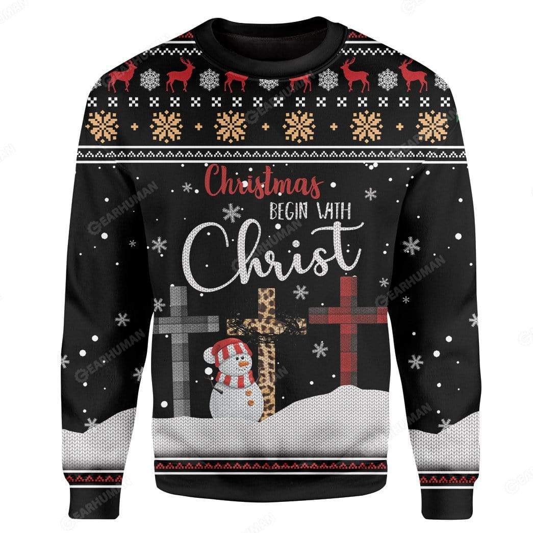 Custom Ugly Jesus Christmas Sweater Jumper HD-TA28101909 Ugly Christmas Sweater 