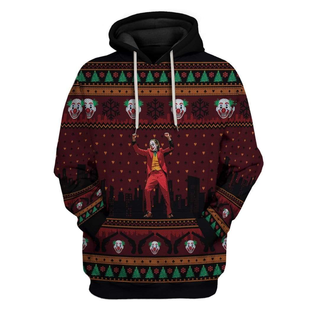 Custom Ugly JKE Christmas Jumper Hoodie T-Shirts Apparel HD-GH01111913 3D Custom Fleece Hoodies Hoodie S 